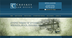 Desktop Screenshot of croskeylaw.com